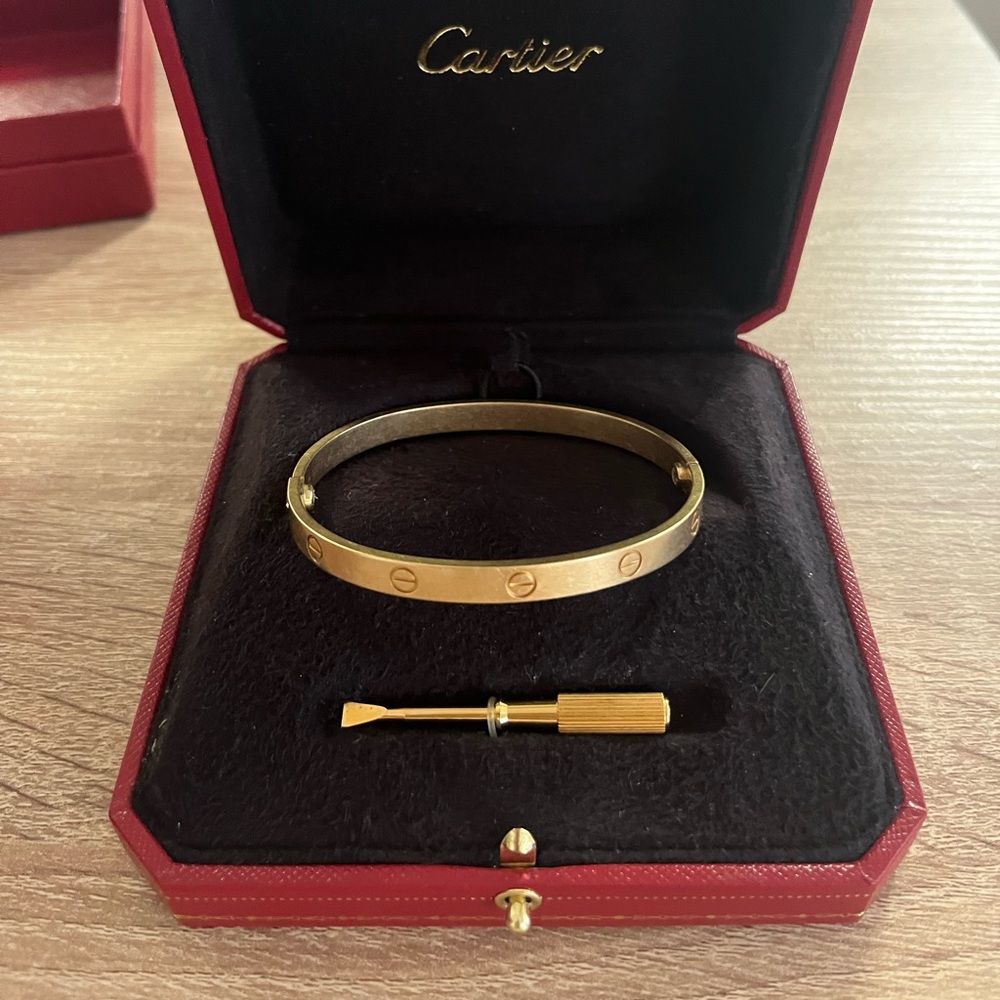 Cartier Love Bracelet, size 20